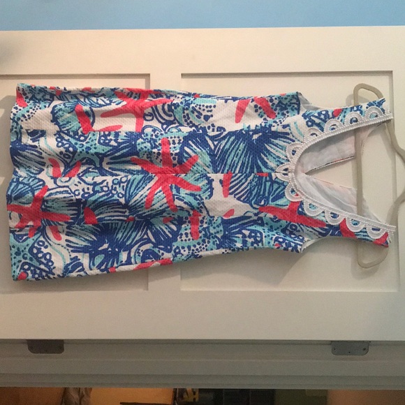 SHE SHE SHELLS SHIFT DRESS NWOT - Picture 3 of 4